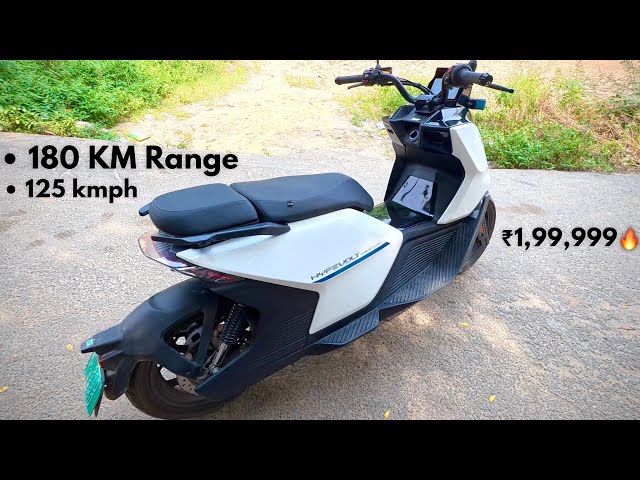 Ye Hai Sabse Best Electric Scooter : 180 KM Range 🔥125 kmph Top Speed🚀Keeway Hypevolt-R EZ1