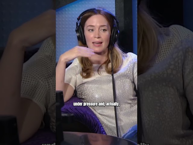 How Acting Helped Emily Blunt Overcome Her Stutter (2015)