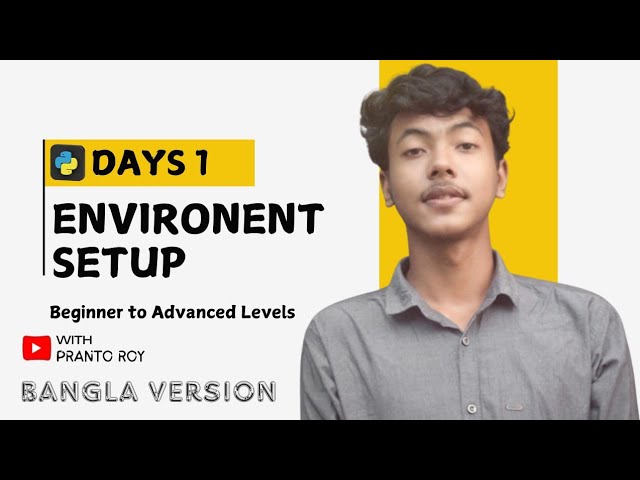#1 Day, Python & PyCharm Install & Environment Setup!