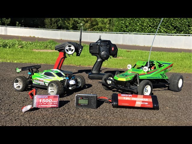 WLToys A959-B vs Tamiya Grasshopper: New AWANFI Amazon Batteries Review & GPS Speed Test Comparison!