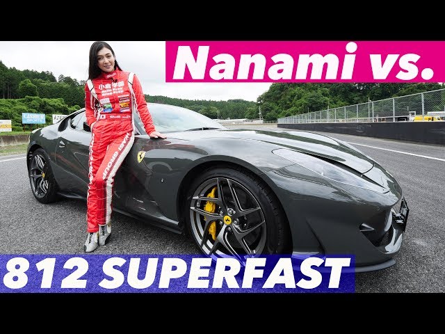 800hp in FR!! Nanami Tsukamoto in the 812 Superfast at full throttle!! [BestMOTORing] 2019