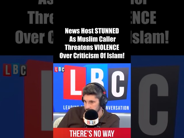 News Host Stunned As Muslim Caller Threatens VIOLENCE Over Criticism Of Islam!