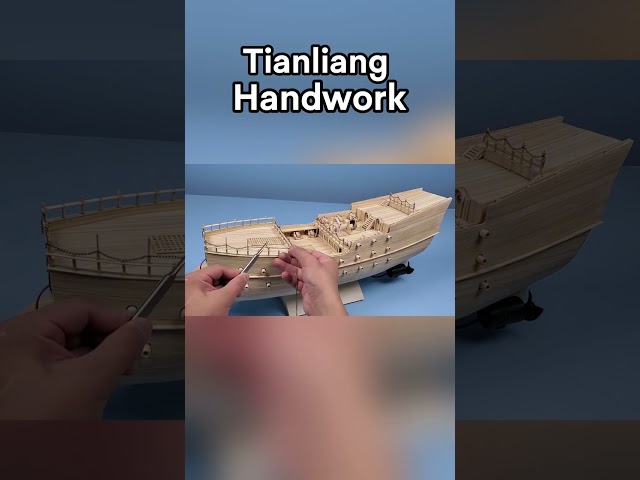 The Flying Dutchman pirate ship #shipmodel #diy #handmade