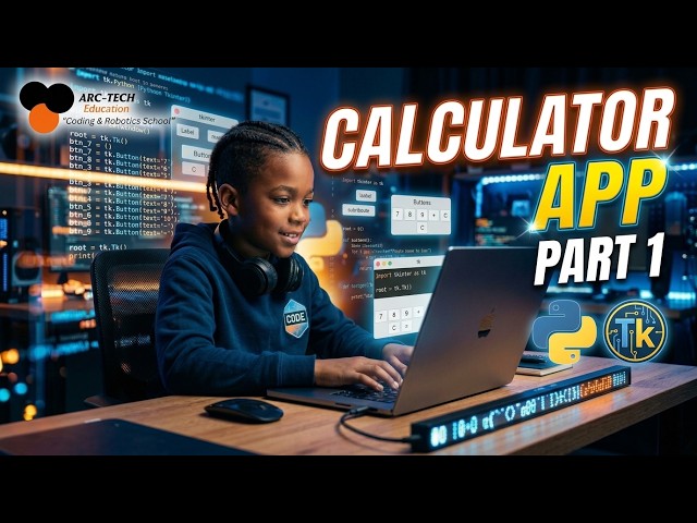 Build a calculator app - Python + tkinter