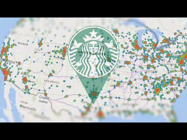 Mapping Starbucks locations in Excel 🗺️☕