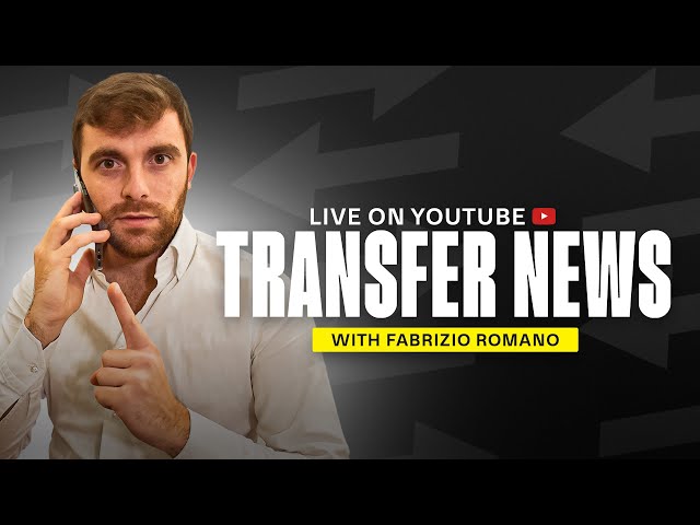 TRANSFER NEWS WITH FABRIZIO ROMANO! 🚀