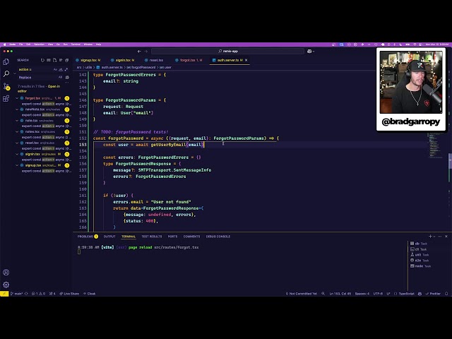 💿 remix app | form validation
