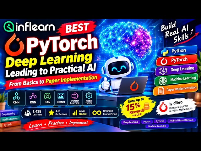 DEEP LEARNING LEADING TO PRACTICAL AI — FROM BASICS TO PAPER IMPLEMENTATION 🚀Enrollment Link 👉(Dis)