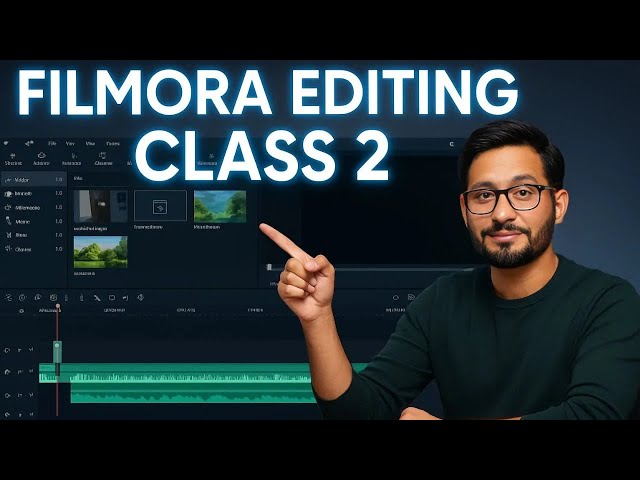 Filmora editing class 2 in Urdu/Hindi