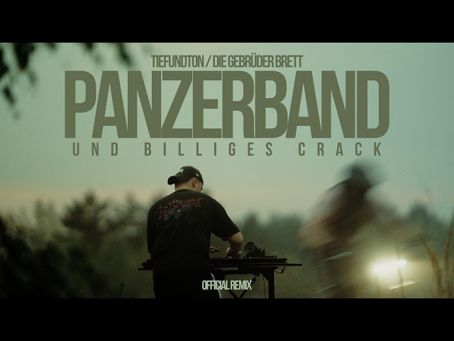 DIE GEBRÜDER BRETT - PANZERBAND UND BILLIGES CRACK (LIVE TECHNO REMIX)