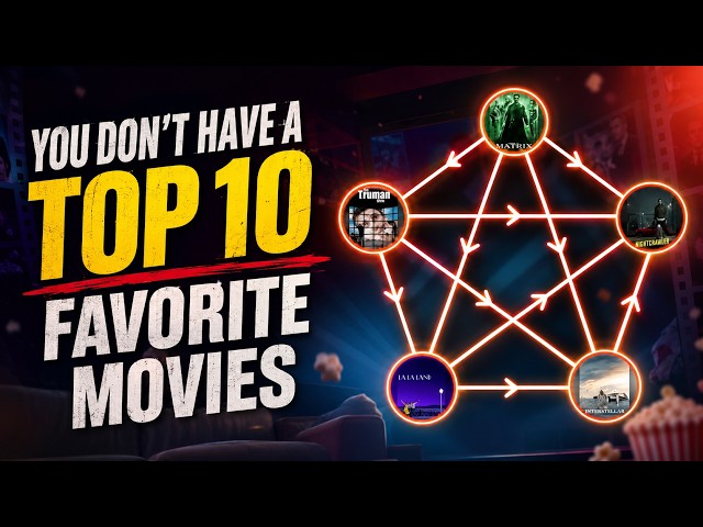You (probably) don't have a top 10 favorite movies