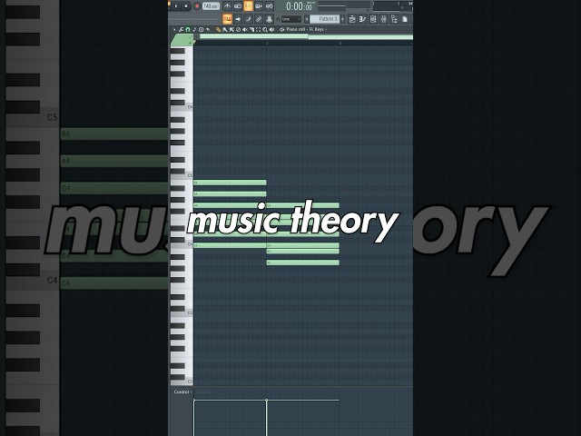 MUSIC THEORY FL STUDIO TUTORIAL! #flstudio #musicproduction #musictheory #flstudiotutorial
