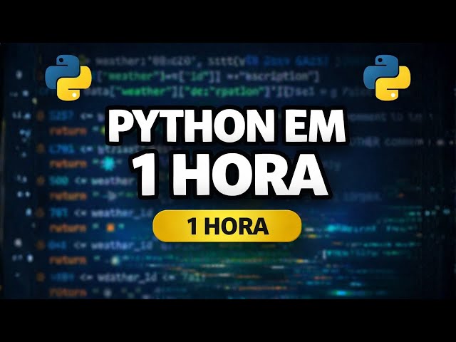 Python Course in 1 HOUR: Complete for Beginners (2026)