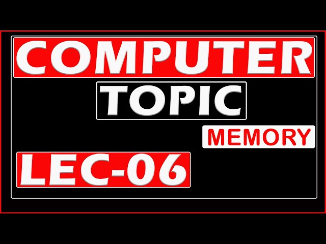 LEC-06 | Computer || For JKSSB Constable || JA High Court || NT  || And for All Competitive Exams