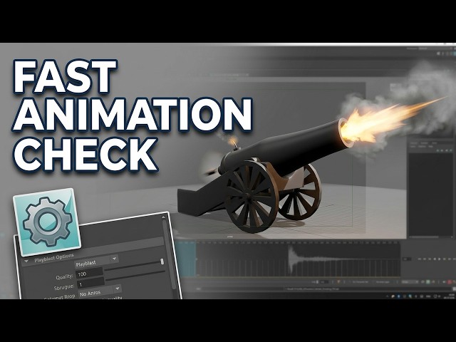 Playblast Setup: Animation Preview Done Right
