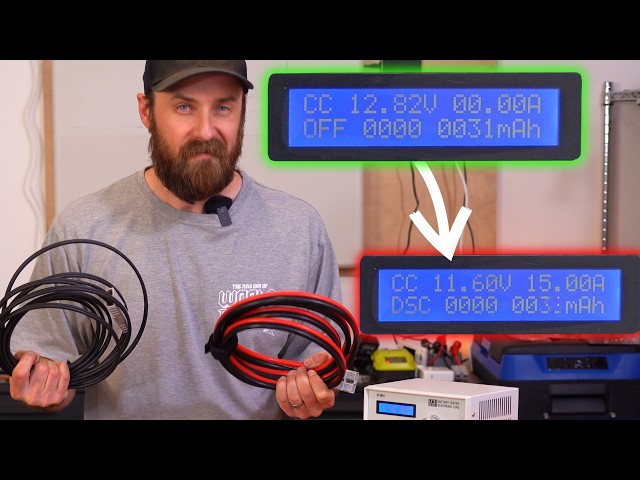I Tested 12V Cable for Voltage Drop... What You Need to Know