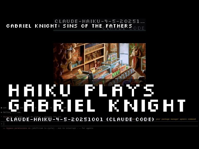 Haiku Plays Gabriel Knight