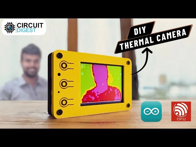 How to Build a Thermal Camera for less than 50$ | MLX90640 with ESP32