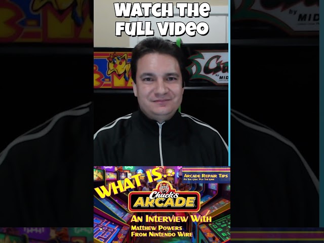 Arcade Repair Tips - What Is Chuck's Arcade (Promo) #coinop #retro #chuckecheese #arcade