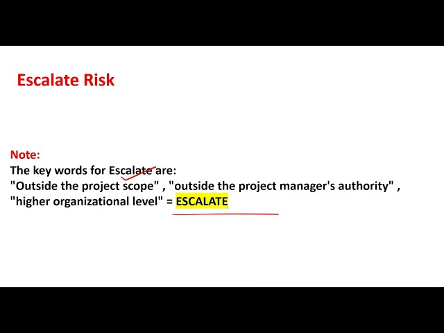 3 RISK RESPONSES: TRANSFER vs ACCEPT vs ESCALATE: Urdu | Hindi: Lesson 2