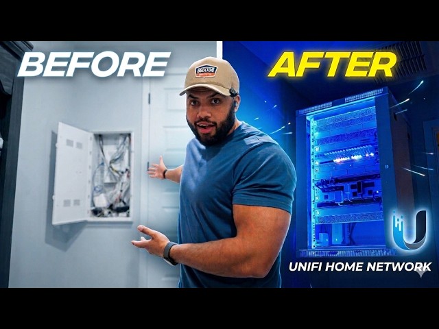 Building my DREAM home network FROM SCRATCH | UniFi Network & Rack Setup