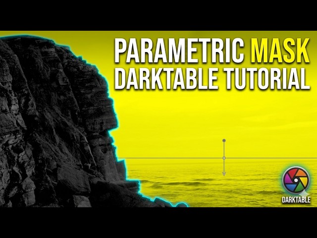 How to Select Complex Edges Perfectly in Darktable - Parametric Mask