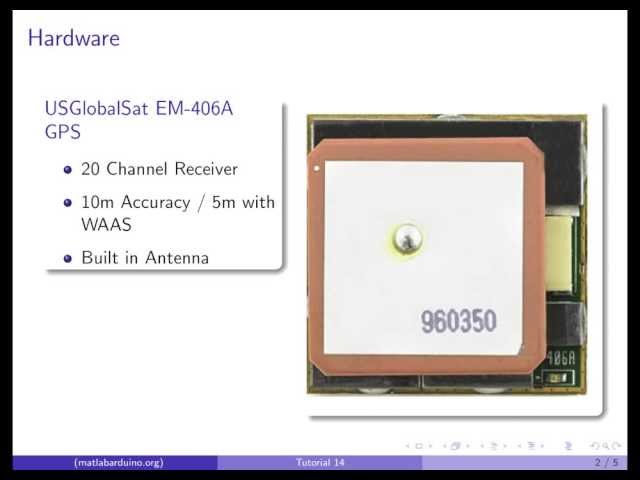 MATLAB Arduino Tutorial 14 - Real Time GPS Data Logging