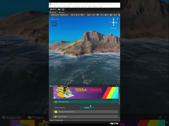 Take your terrain to the next level with TerraFormer`s high-end features. Instance Drawing #shorts