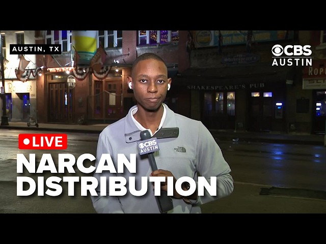 WATCH LIVE: Narcan distributed to Austin bars