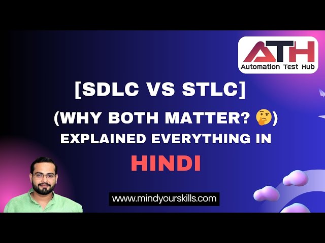 📌Manual Testing Explained: Everything You Need to Know! | Manual Testing Overview |SDLC vs STLC