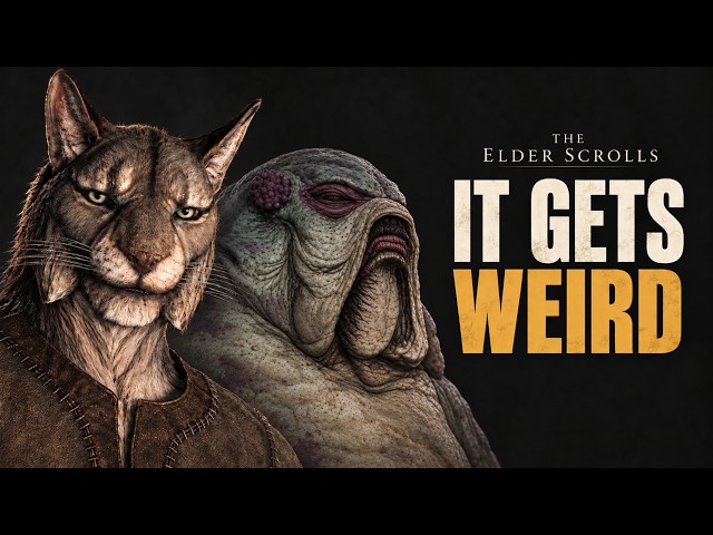 Every Elder Scrolls Race Ranked From Least to Most Insane