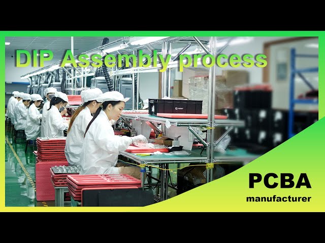 PCBA Production, PCB DIP Assembly. What is DIP Assembly?