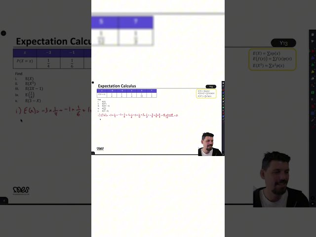 Expectation Calculus | A Level Further Stats