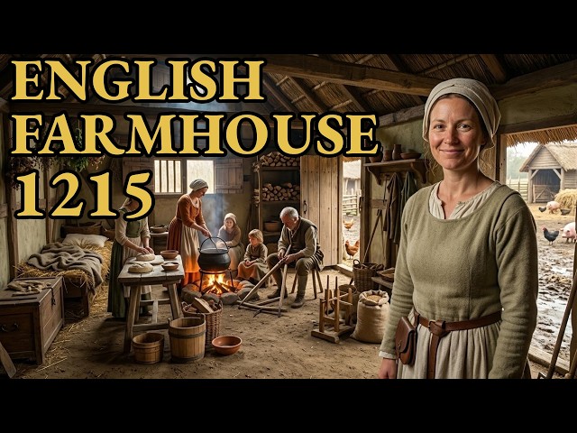 Inside an English Farmhouse in 1215