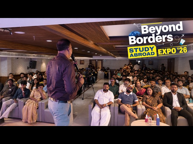 🌍 BEYOND BORDERS 2026 | CALICUT STUDY ABROAD EXPO HIGHLIGHTS ✈️🎓