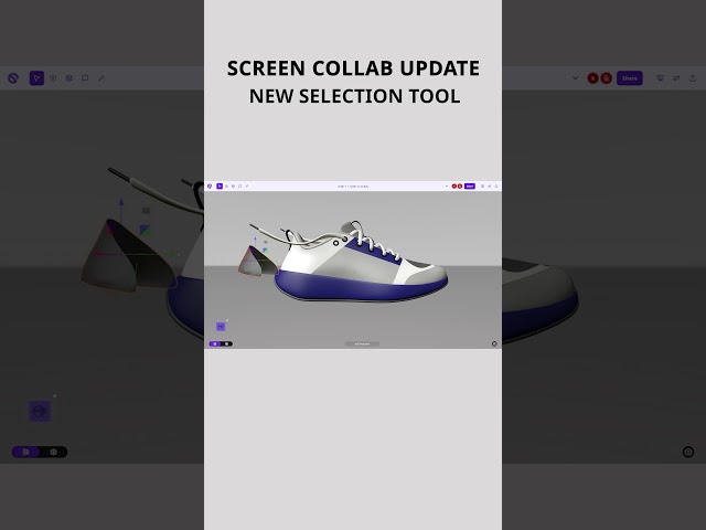 Master the new selection tool in Gravity Sketch Screen Collab | Redd & Cedric