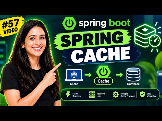 Spring Boot Tutorial #57 | Spring Cache | @Cacheable Explained with Real Project Example