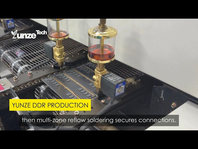 Inside YUNZE DDR Memory Production: From PCB to Precision