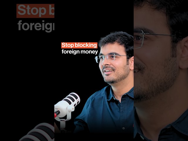 Stop blocking foreign money