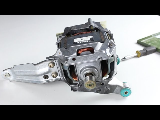 Inside a Washing Machine Motor: Explanation,  Pinout, Teardown AND Experiments