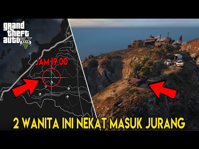 MISTERI ANEH GTA 5 YG HANYA TERJADI JAM 7 MALAM ! 10 MISTERI & EASTER EGGS GTA V - PART 3