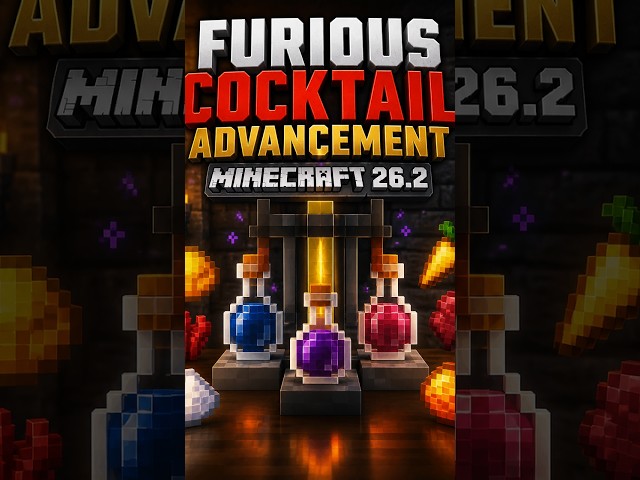 How To Get the "Furious Cocktail" Advancement in Minecraft 26.2 #minecraft