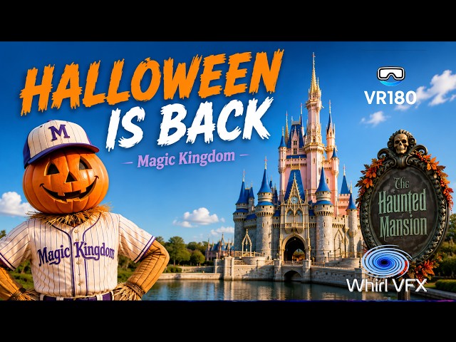 Halloween Is Back at Magic Kingdom 2026 8K VR180 3D