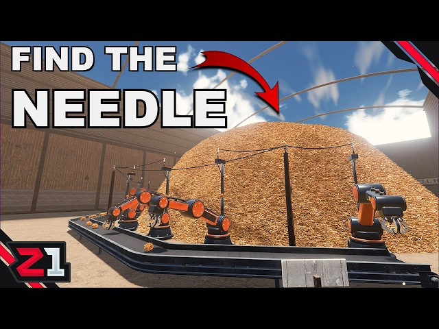 I Built An Entire FACTORY To Sort One Hay Stack To... Find The Needle