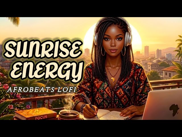Sunrise Energy ☀️ Upbeat Afrobeats Lofi for Focus, Study & Work