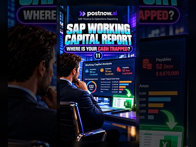 SAP Working Capital Report: Find Where Cash Is Trapped