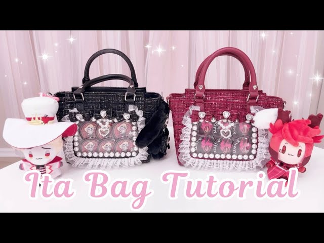 easy ita bag tutorial ♡ no pinning required! full voiceover instructions