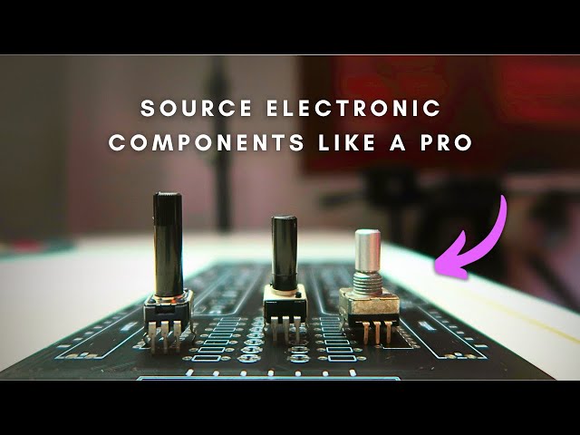 How to Source Electronic Components Like a Pro (Mouser, LCSC, Digikey...)