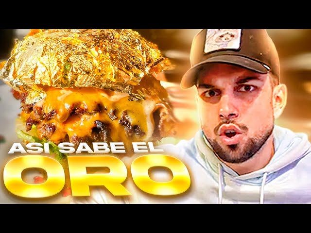 EATING THE GOLDEN BURGER AT NUSR-ET SALTBAE | Peereira7