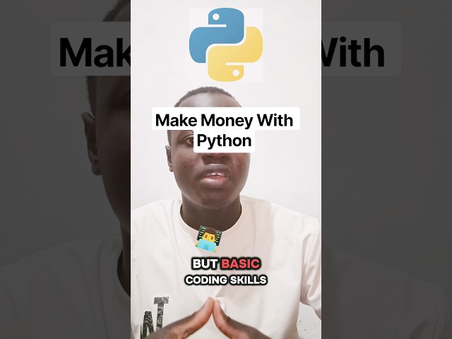 ​How to Make $5K/Mo with Python in 2026 (Not Building Apps)  #learnpython #python #codingnewbie
